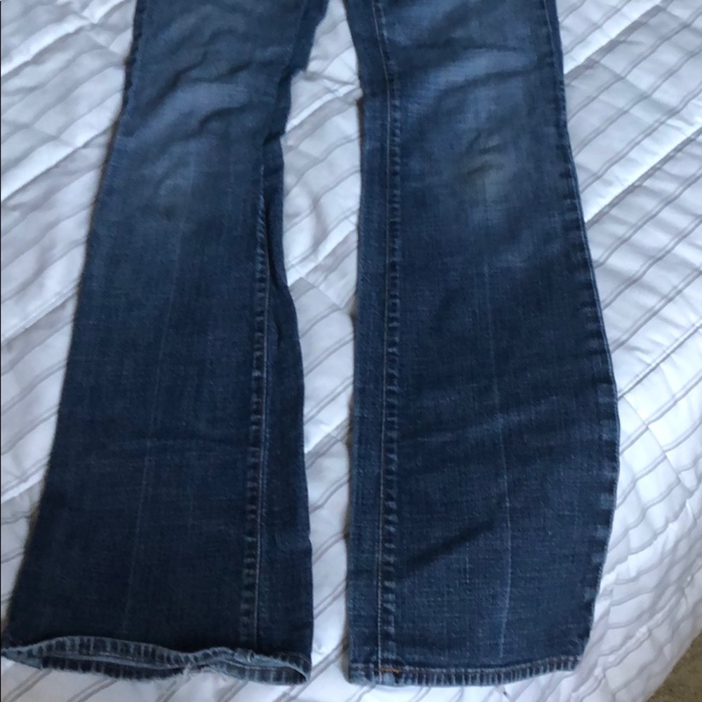 Seven7 jeans 40” length, 8” leg EUC